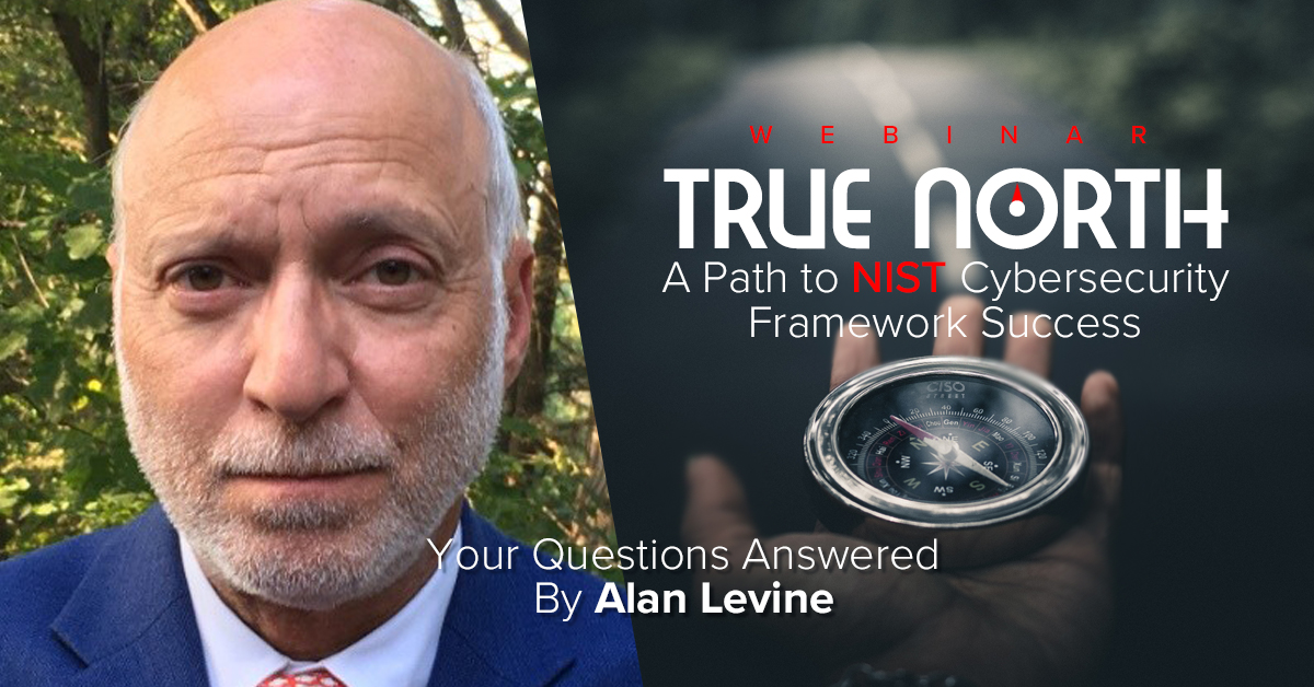 Alan Levine Answers Your NSIT CSF Questions