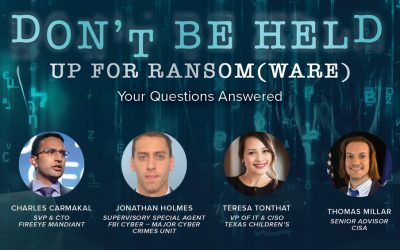 Our Ransomware Panelists Answer Your Questions