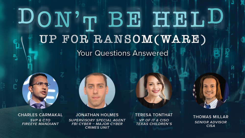 Our Ransomware Panelists Answer Your Questions