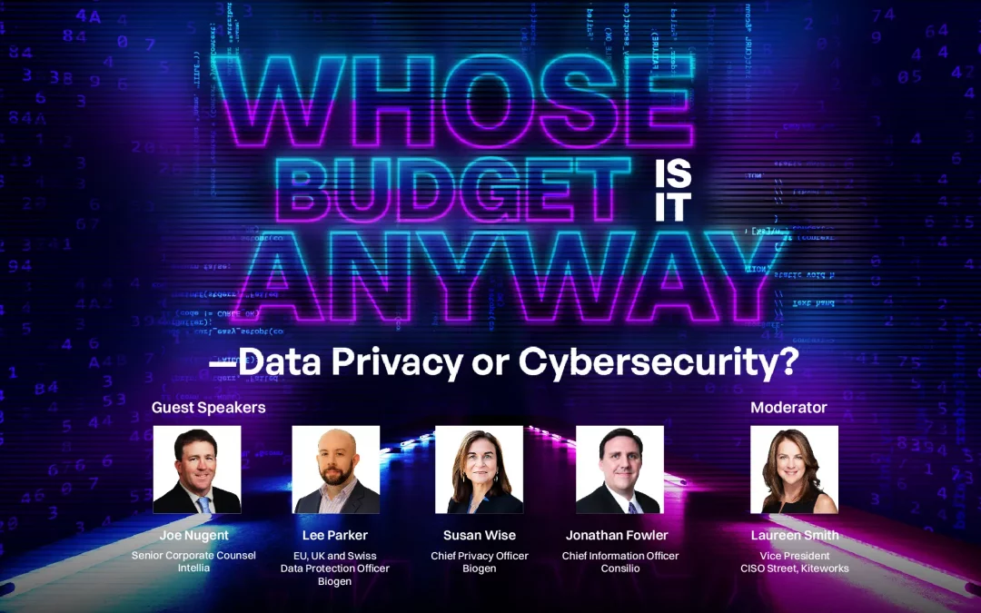 Whose Budget Is It Anyway—Data Privacy or Cybersecurity?