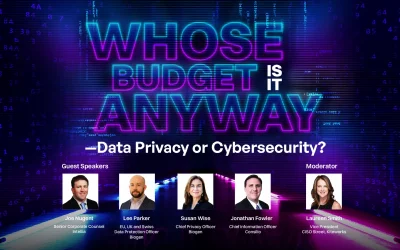 Whose Budget Is It Anyway—Data Privacy or Cybersecurity?